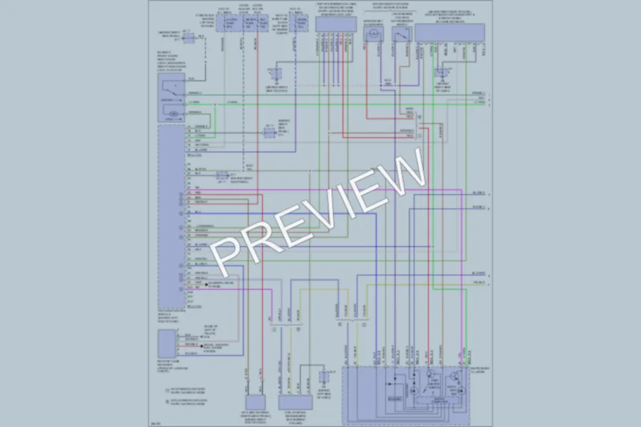 2010 Mazda MX5Miata Anti Theft wiring diagram preview