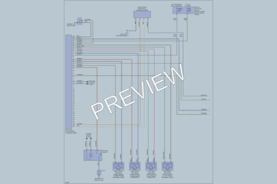 2010 Mazda RX8 Anti Lock Brakes wiring diagram preview