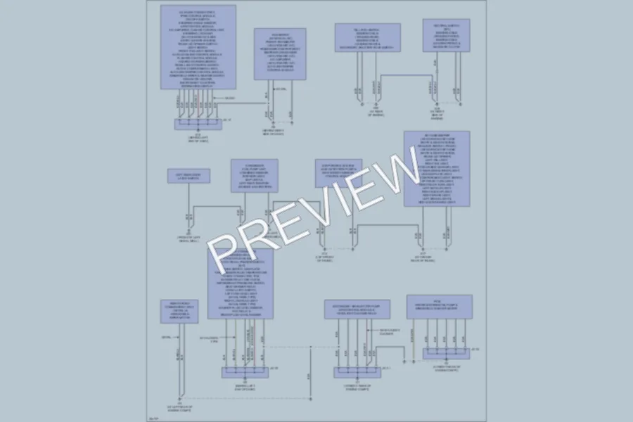 2010 Mazda RX8 Ground Distribution wiring diagram preview
