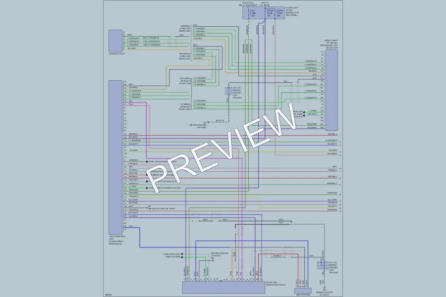 2010 Mazda RX8 Radio wiring diagram preview