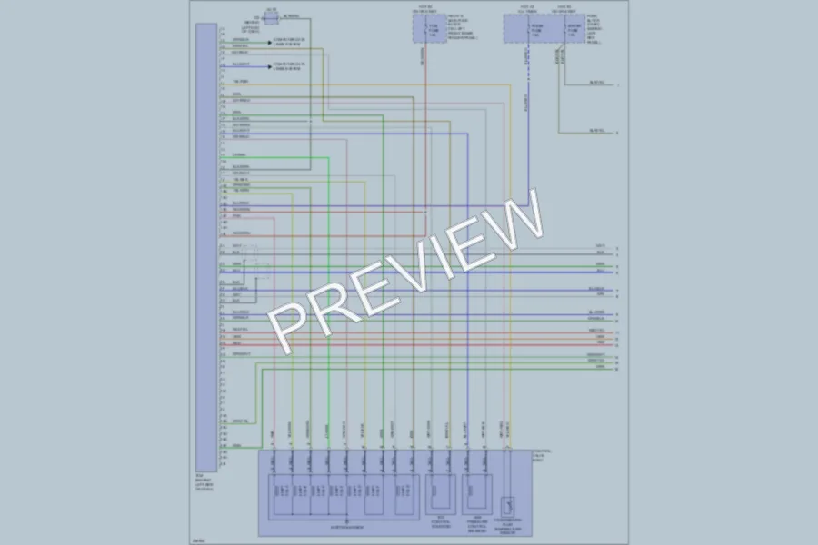 2010 Mazda RX8 Transmission wiring diagram preview