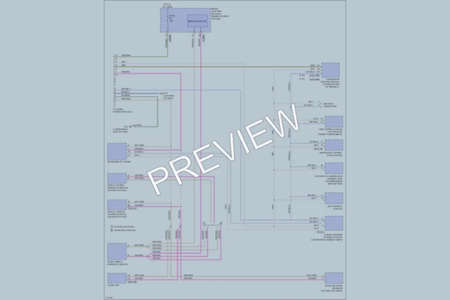 2010 Mazda TributeHybrid Computer Data Lines wiring diagram preview