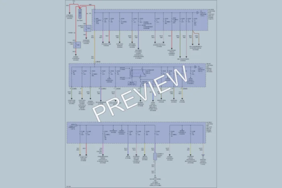2010 Mazda TributeHybrid Power Distribution wiring diagram preview