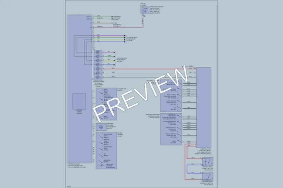 2010 MercedesBenz C300 Electronic Power Steering wiring diagram preview