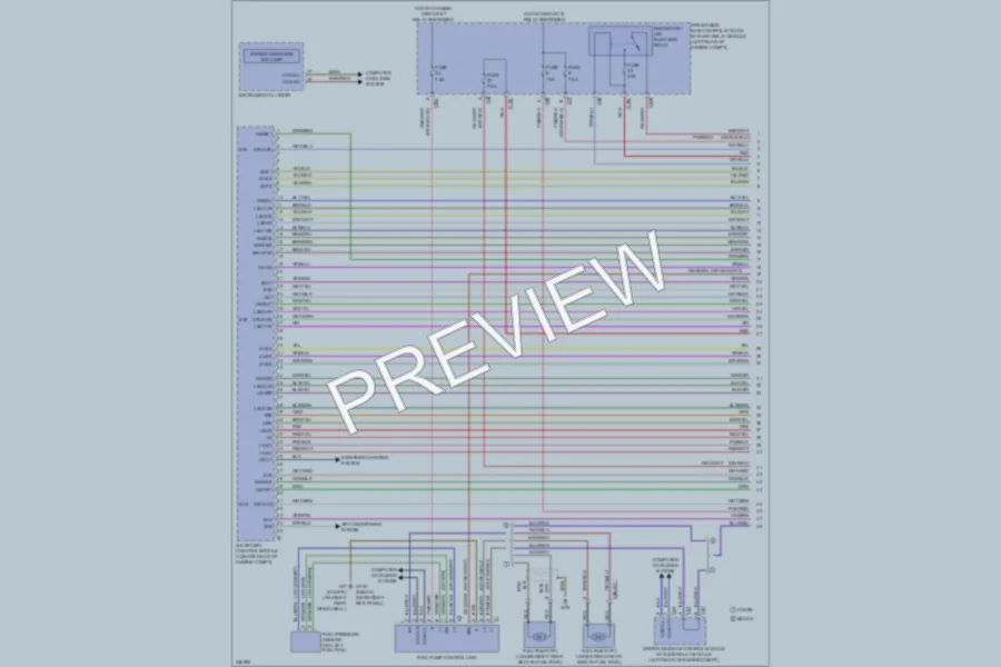 2010 MercedesBenz E350 Engine Performance wiring diagram preview