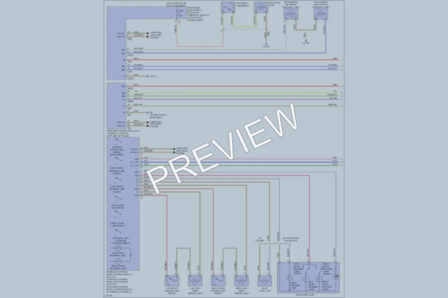 2010 MercedesBenz E350 Interior Lights wiring diagram preview