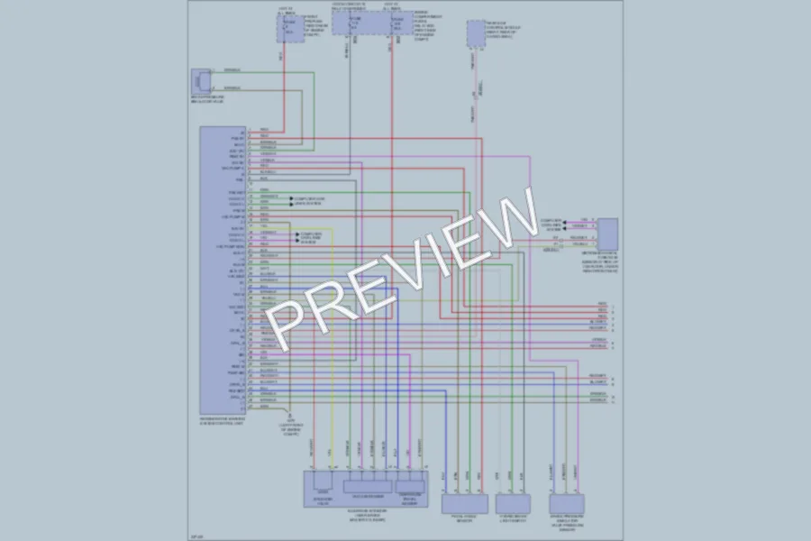 2010 MercedesBenz ML450HYBRID Anti Lock Brakes wiring diagram preview