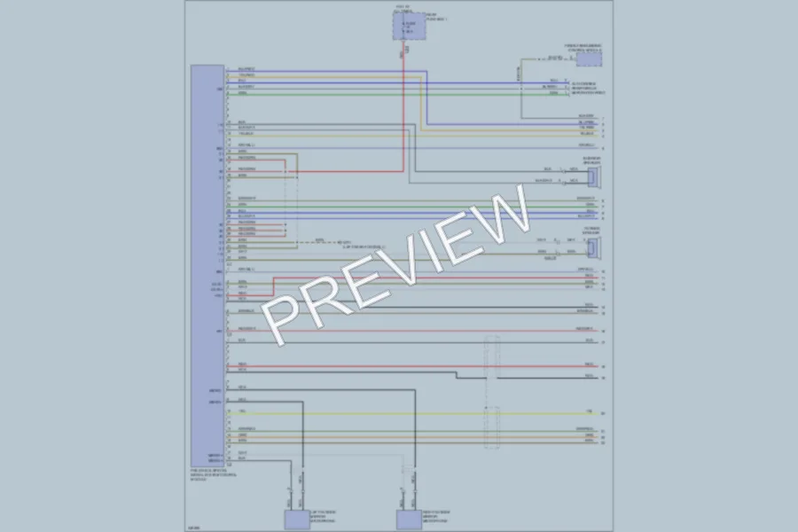 2010 MercedesBenz S400HYBRID Anti Theft wiring diagram preview