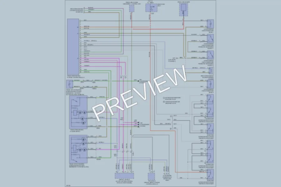 2010 MercedesBenz S400HYBRID Emergency Vehicle Systems wiring diagram preview