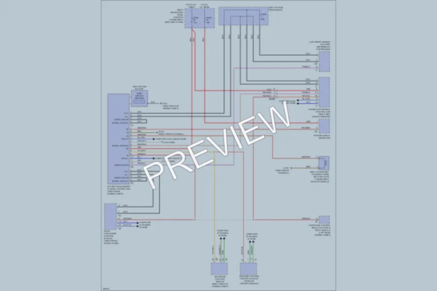 2010 MercedesBenz S400HYBRID Starting Charging wiring diagram preview