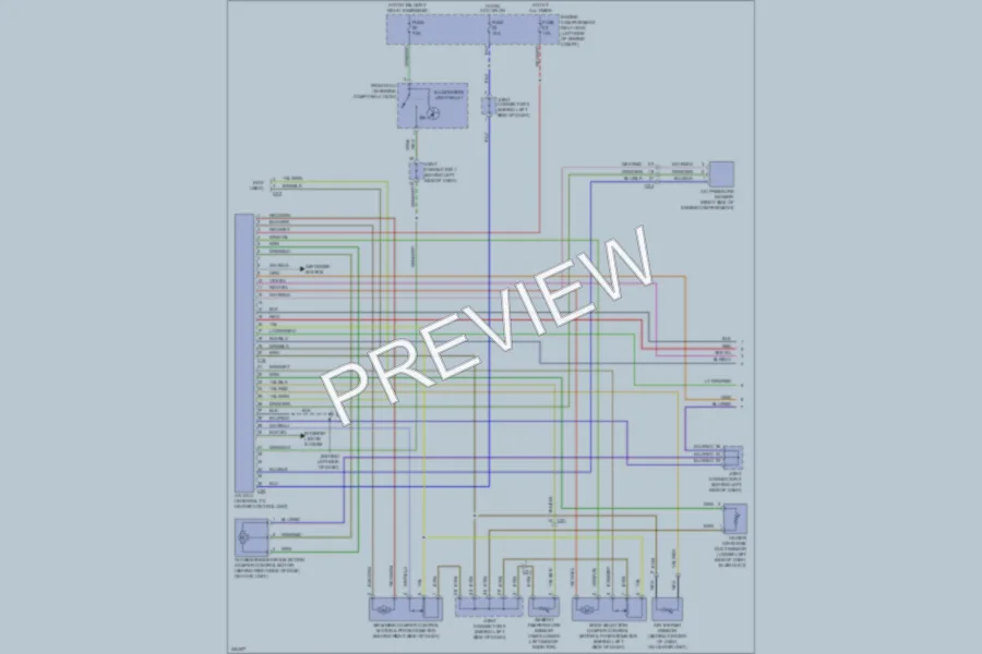 2010 Mitsubishi Eclipse Air Conditioning wiring diagram preview