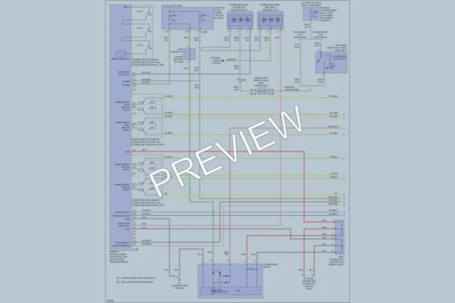 2010 Mitsubishi Eclipse Supplemental Restraints wiring diagram preview