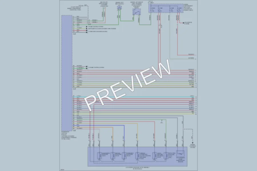 2010 Mitsubishi Eclipse Transmission wiring diagram preview