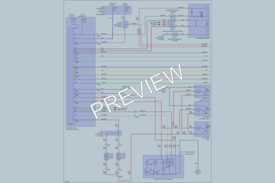 2010 Mitsubishi Endeavor Interior Lights wiring diagram preview