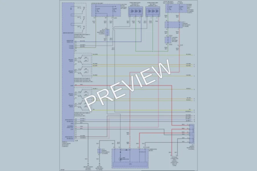2010 Mitsubishi Endeavor Supplemental Restraints wiring diagram preview