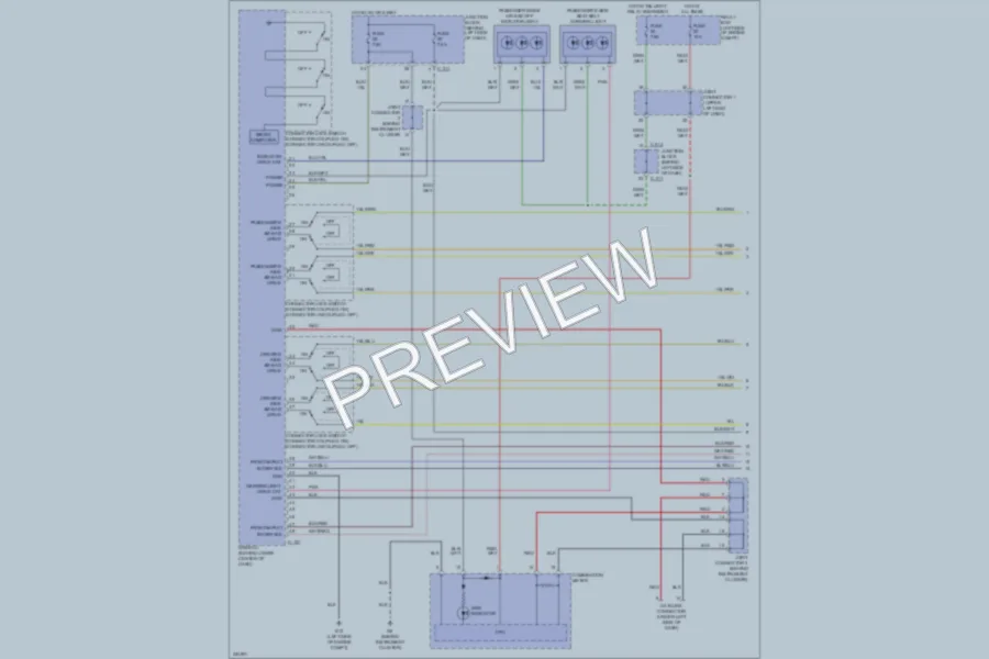 2010 Mitsubishi Galant Supplemental Restraints wiring diagram preview