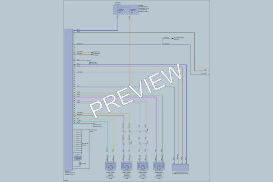 2010 Mitsubishi Lancer Anti Lock Brakes wiring diagram preview