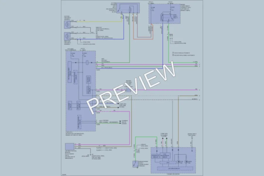 2010 Mitsubishi LancerEvolution Headlights wiring diagram preview
