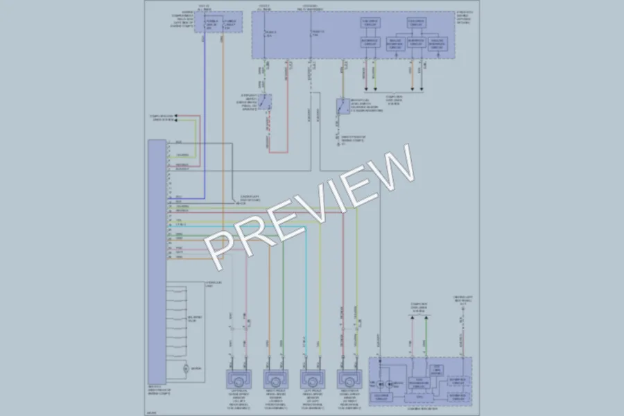 2010 Mitsubishi Outlander Anti Lock Brakes wiring diagram preview