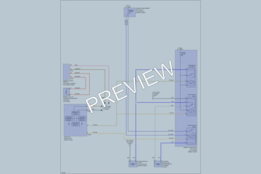 2010 Mitsubishi Outlander Cooling Fan wiring diagram preview