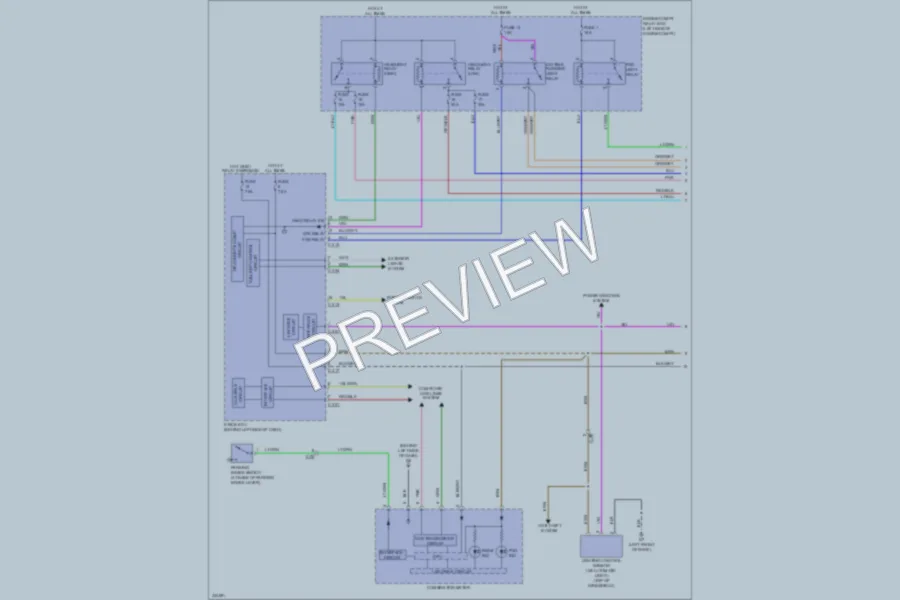 2010 Mitsubishi Outlander Headlights wiring diagram preview