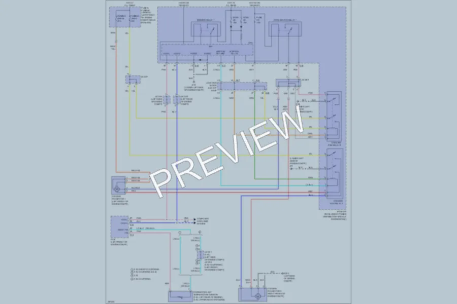 2010 Nissan Altima Cooling Fan wiring diagram preview