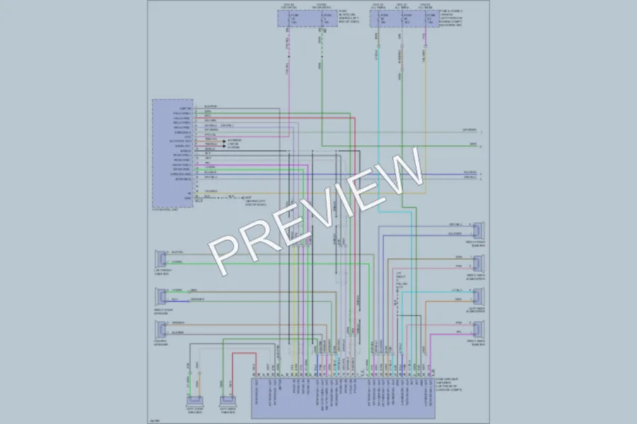 2010 Nissan Altima Navigation wiring diagram preview