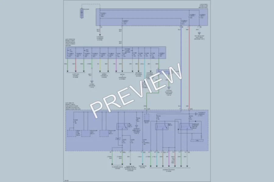 2010 Nissan Altima Power Distribution wiring diagram preview