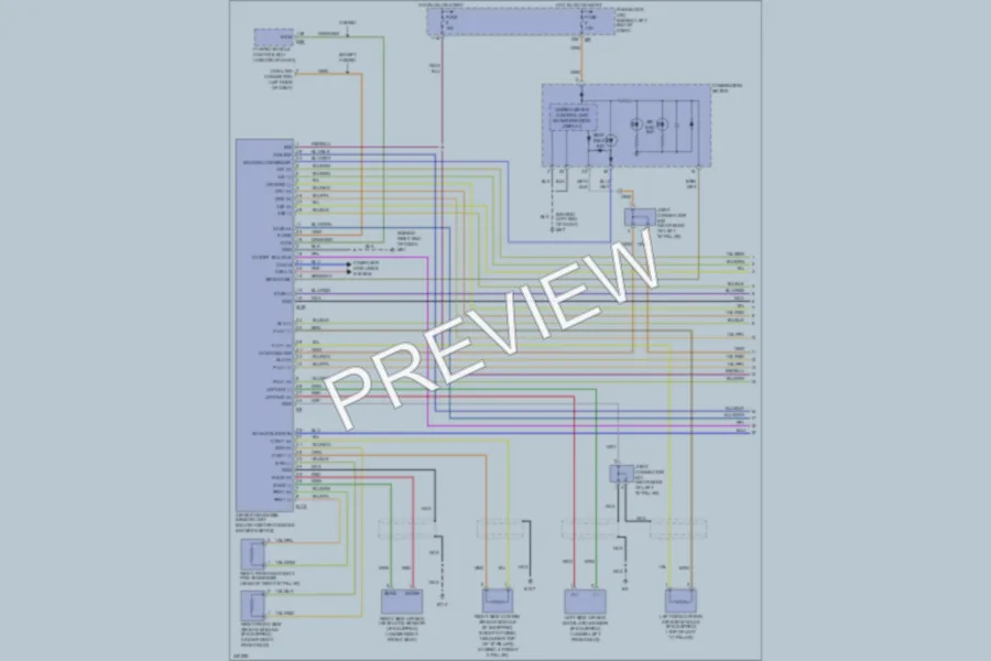 2010 Nissan Altima Supplemental Restraints wiring diagram preview