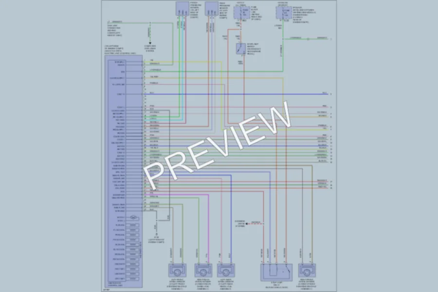 2010 Nissan Armada Anti Lock Brakes wiring diagram preview