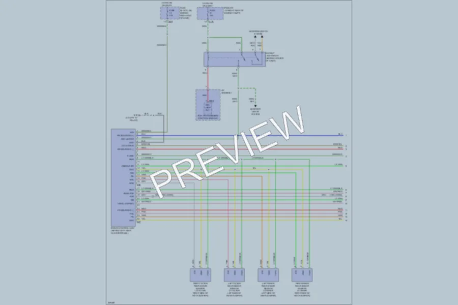 2010 Nissan Armada Navigation wiring diagram preview