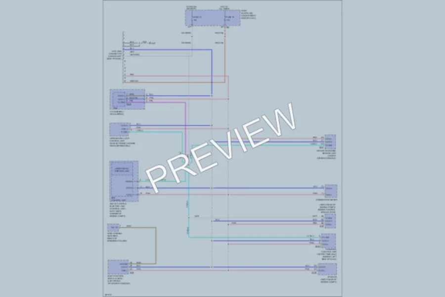 2010 Nissan Frontier Computer Data Lines wiring diagram preview