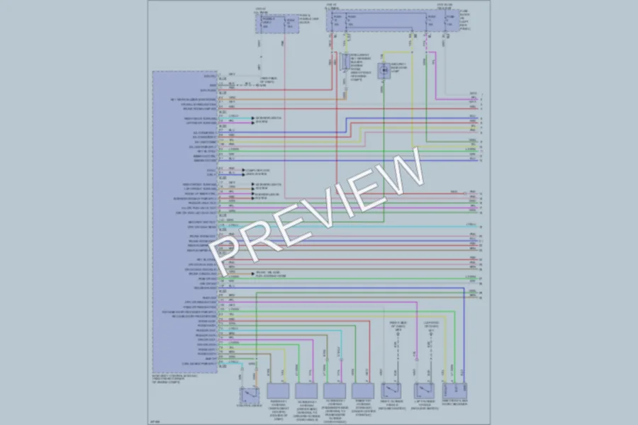 2010 Nissan GTR Anti Theft wiring diagram preview