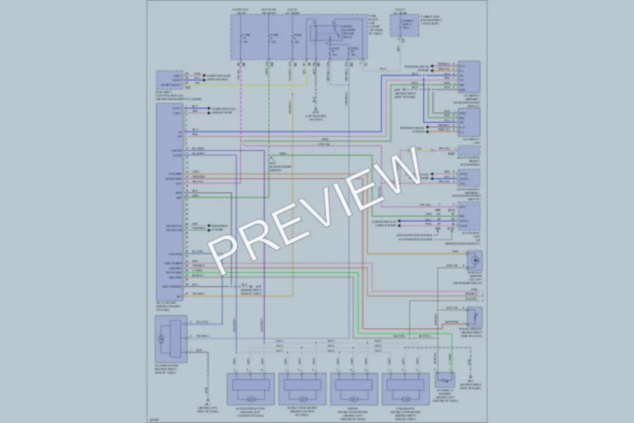 2010 Nissan Maxima Air Conditioning wiring diagram preview