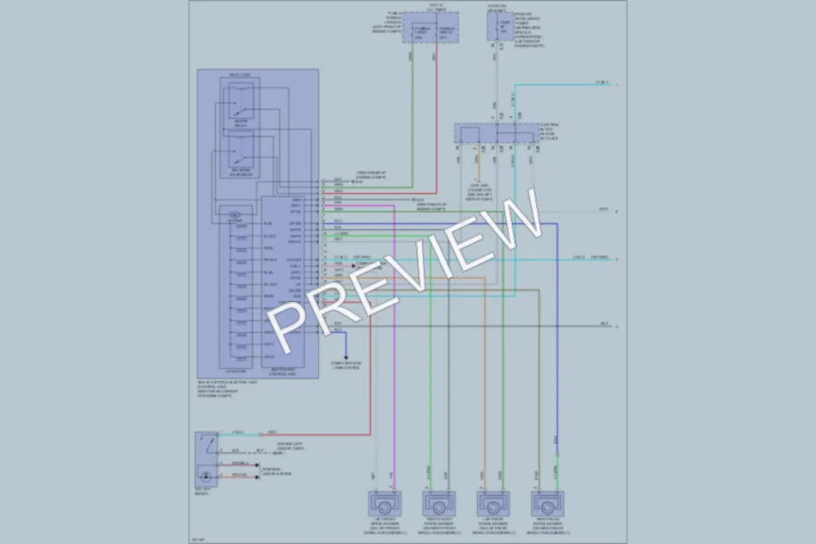 2010 Nissan Maxima Anti Lock Brakes wiring diagram preview