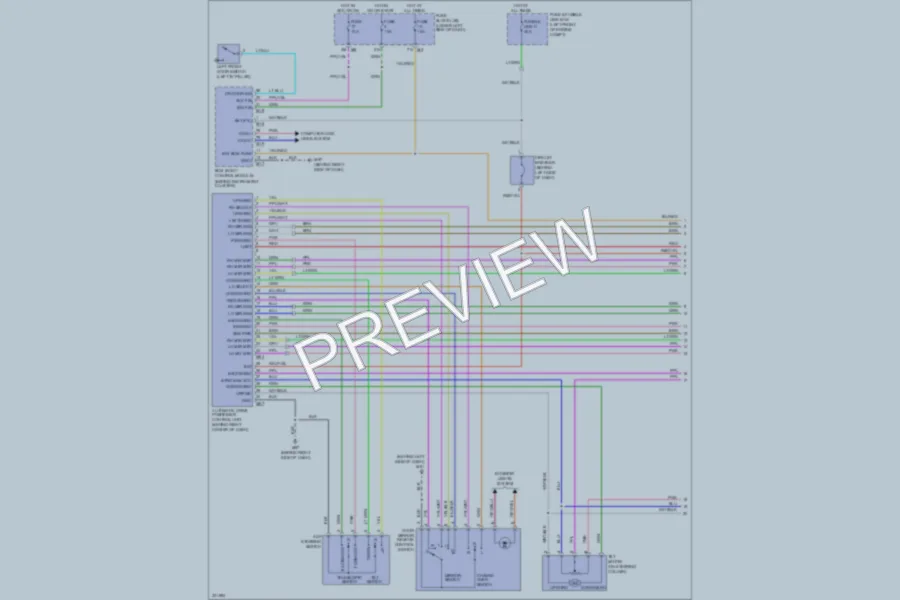 2010 Nissan Maxima Memory Systems wiring diagram preview