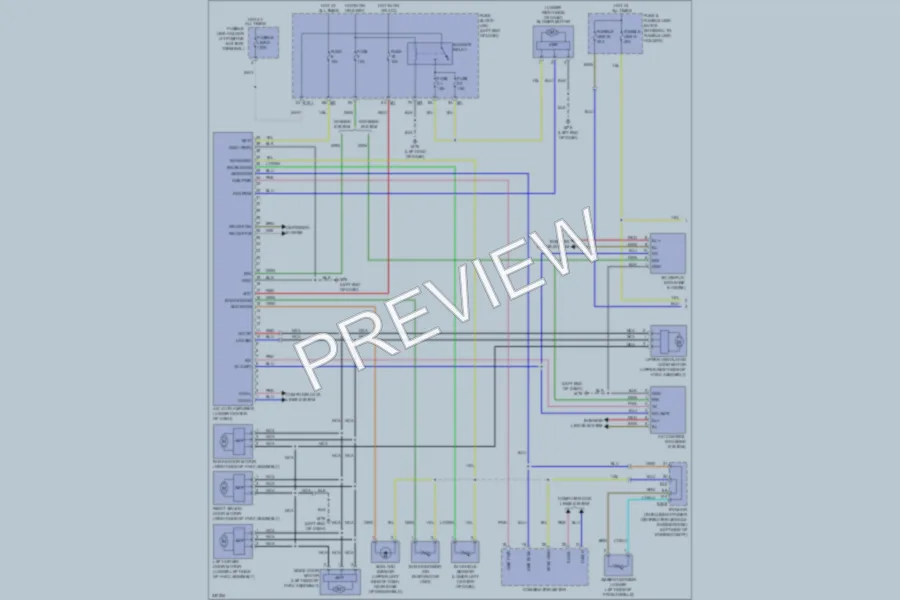 2010 Nissan Murano Air Conditioning wiring diagram preview