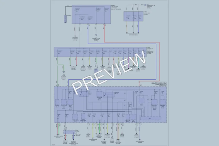 2010 Nissan Murano Power Distribution wiring diagram preview