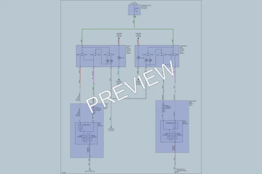 2010 Nissan Murano Power Seats wiring diagram preview