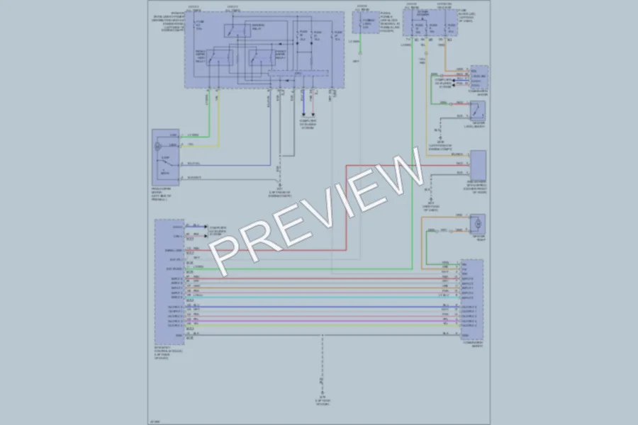 2010 Nissan Murano Wiper Washer wiring diagram preview