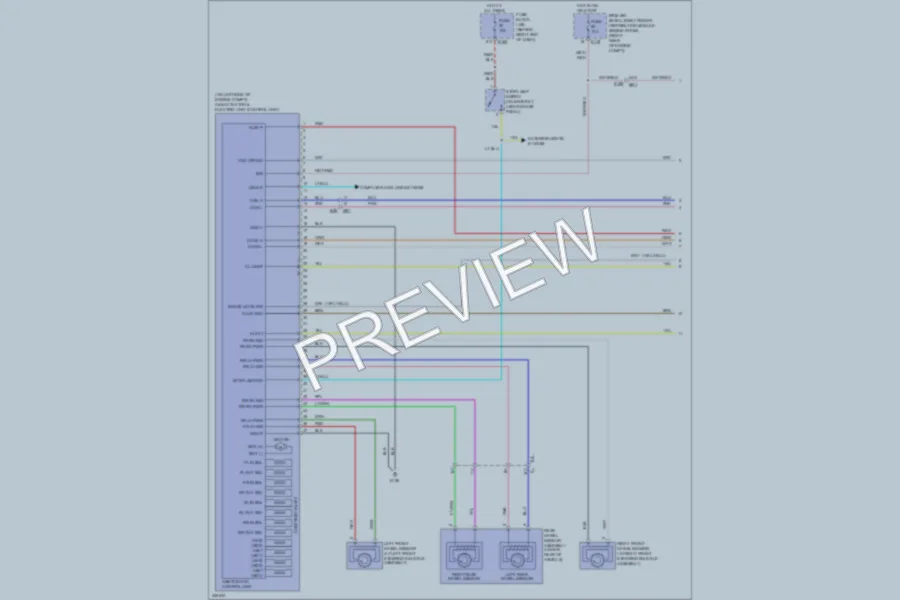 2010 Nissan Pathfinder Anti Lock Brakes wiring diagram preview