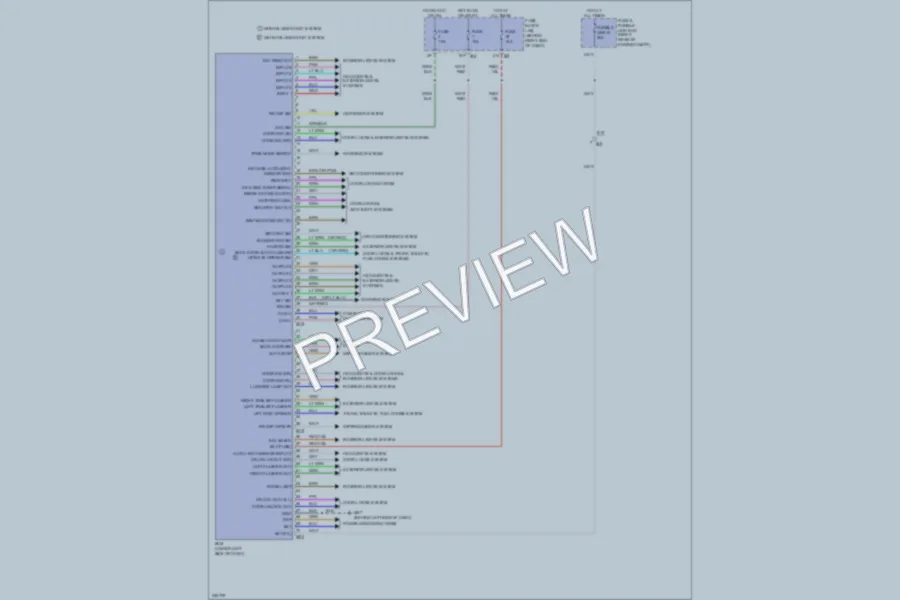 2010 Nissan Pathfinder Body Control Modules wiring diagram preview