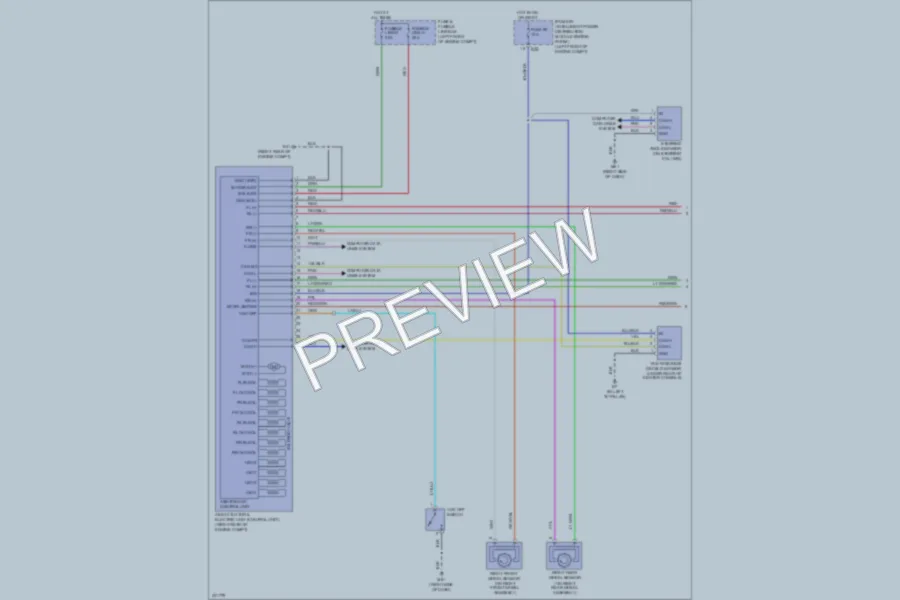 2010 Nissan Sentra Anti Lock Brakes wiring diagram preview
