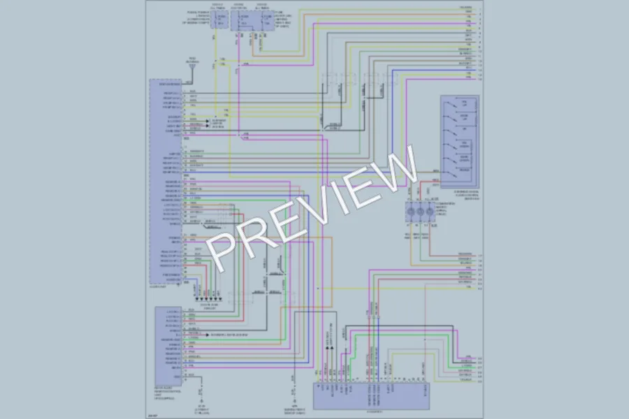 2010 Nissan Titan Navigation wiring diagram preview
