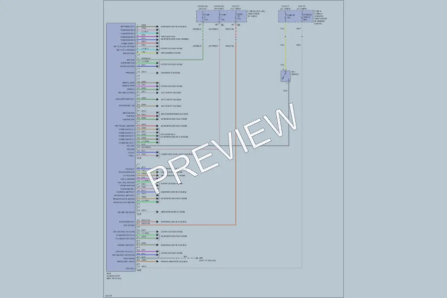 2010 Nissan Xterra Body Control Modules wiring diagram preview