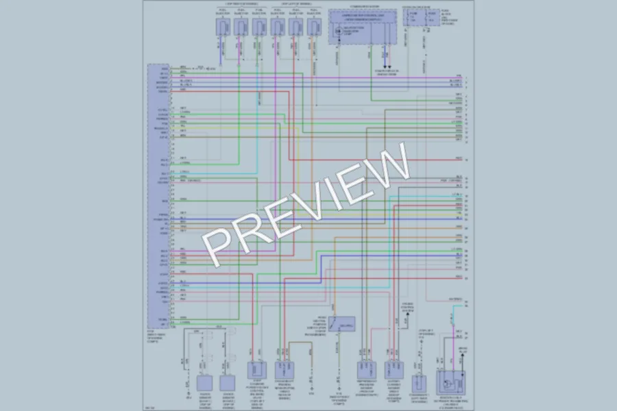 2010 Nissan Xterra Engine Performance wiring diagram preview