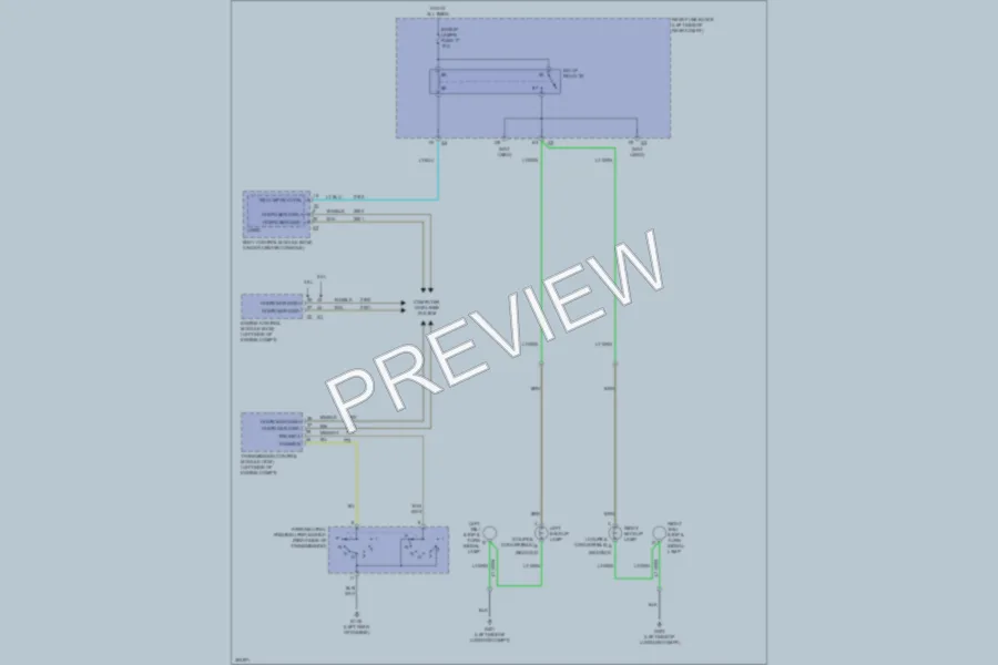 2010 Pontiac G6 Exterior Lights wiring diagram preview