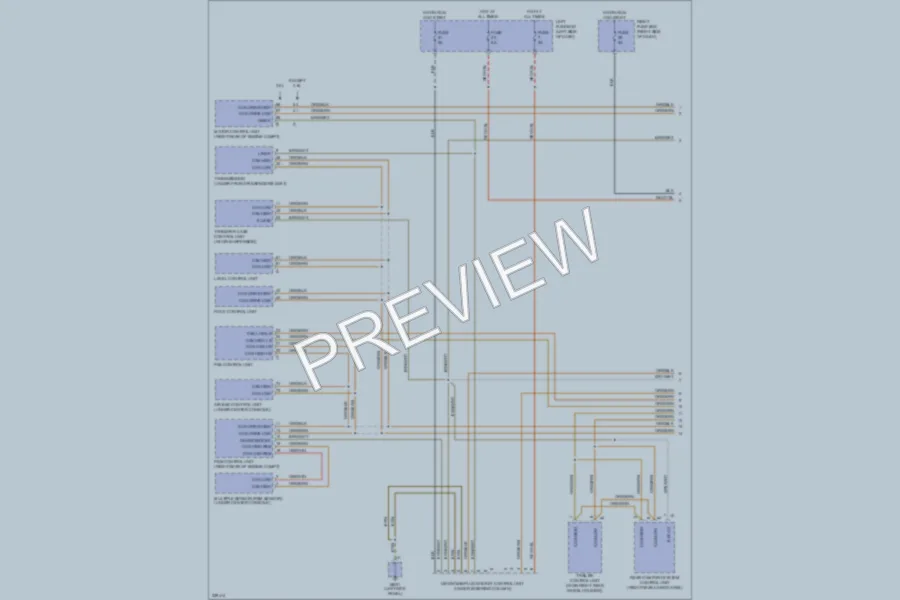 2010 Porsche Cayenne Computer Data Lines wiring diagram preview