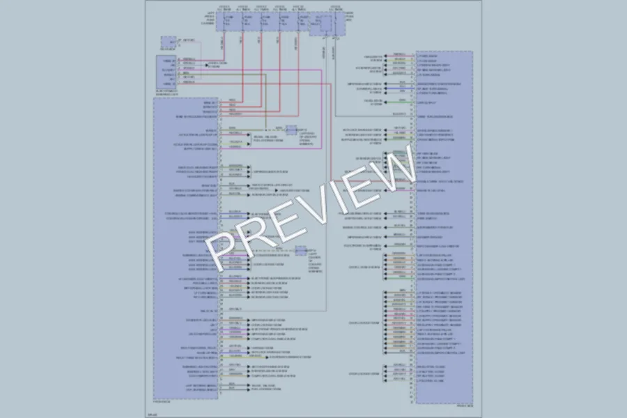 2010 Porsche Panamera Body Control Modules wiring diagram preview