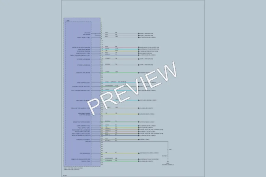 2010 Saturn Sky Body Control Modules wiring diagram preview